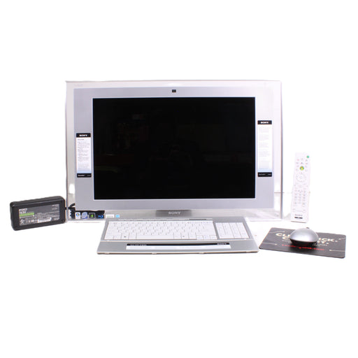 Sony VAIO VGC-LT25E 22" All-in-One Desktop PC Blu-ray Intel Core 2 Duo White (2008)-Computer Monitors-SpenCertified-vintage-refurbished-electronics