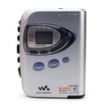 Sony WM-FX290 Silver Walkman Portable Cassette Player and AM/FM Radio Weather Band TV Tuner