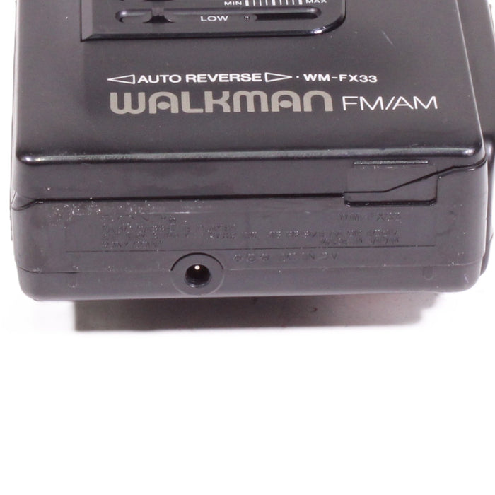 Sony WM-FX33 Walkman Auto-Reverse Cassette Player AM/FM Mega Bass-Cassette Players & Recorders-SpenCertified-vintage-refurbished-electronics