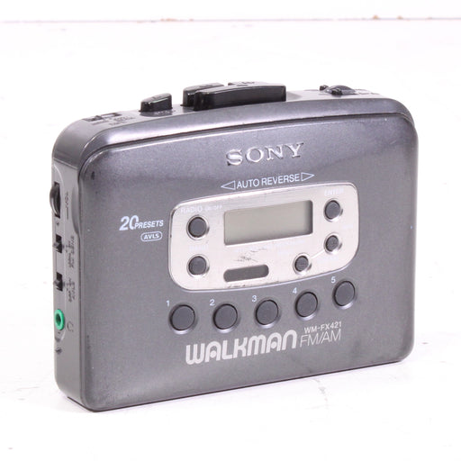Sony WM-FX421 Portable Walkman AM/FM Cassette Player Auto Reverse (1991)-Cassette Players & Recorders-SpenCertified-vintage-refurbished-electronics