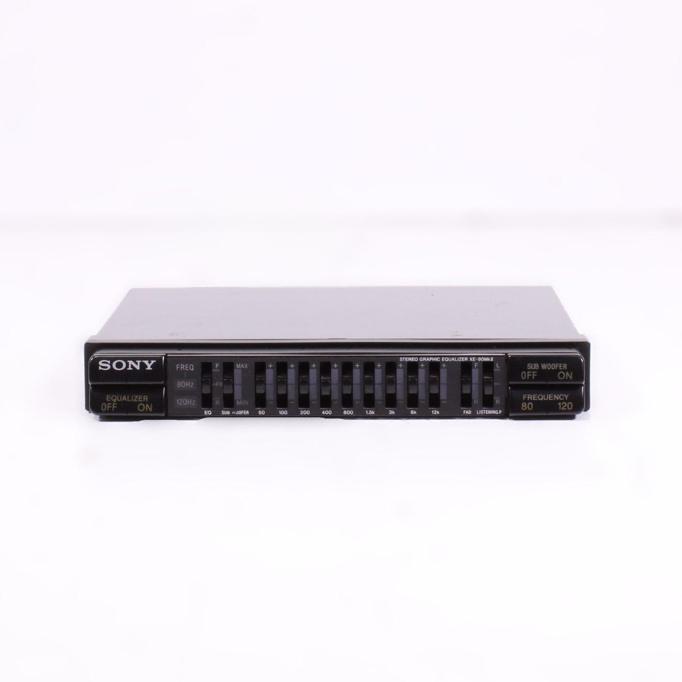 Sony XE-90 MKII Stereo Graphic Equalizer 9-Band 4-Speaker System-Equalizers-SpenCertified-vintage-refurbished-electronics