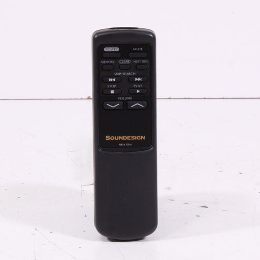 SoundDesign 987A REM Remote Control for CD Player-Remote Controls-SpenCertified-vintage-refurbished-electronics