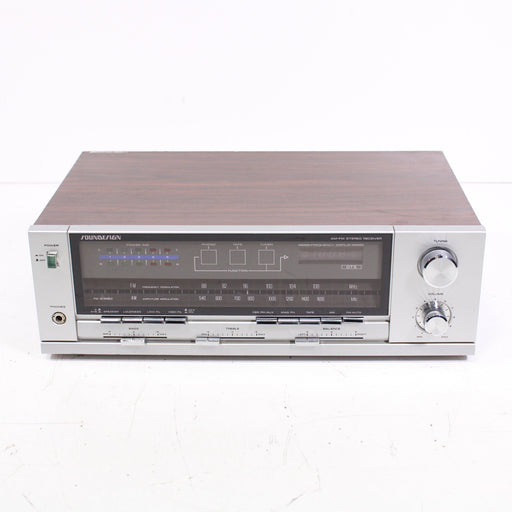 Soundesign 5180 Vintage AM/FM Stereo Receiver Silver Face-Audio & Video Receivers-SpenCertified-vintage-refurbished-electronics