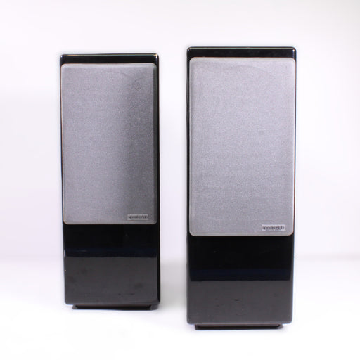 Speakerlab 2-Way Bass Reflex Bookshelf Speakers Black Pair Vintage Hi-Fi-Speakers-SpenCertified-vintage-refurbished-electronics