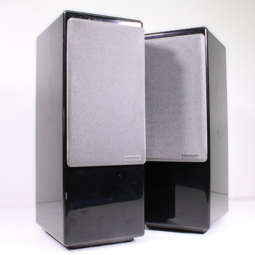 Speakerlab 2-Way Bass Reflex Bookshelf Speakers Black Pair Vintage Hi-Fi-Speakers-SpenCertified-vintage-refurbished-electronics