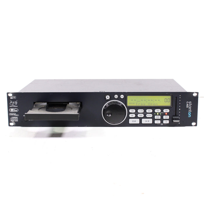 Stanton C.402 Professional 2U Rack-Mountable CD Player with MP3-CD Players & Recorders-SpenCertified-vintage-refurbished-electronics