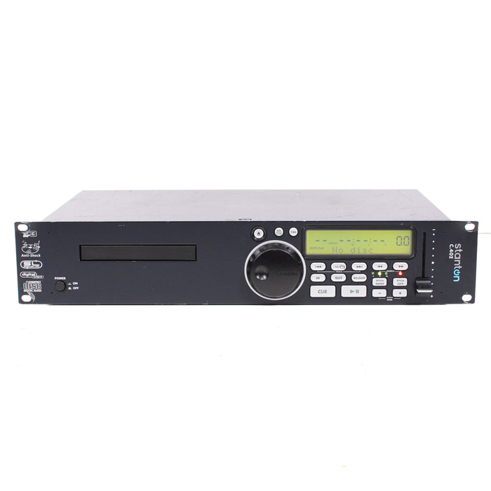 Stanton C.402 Professional 2U Rack-Mountable CD Player with MP3-CD Players & Recorders-SpenCertified-vintage-refurbished-electronics