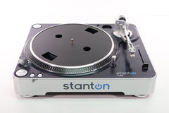 Stanton T60 Direct-Drive Turntable Vinyl Record Player with Power Cord