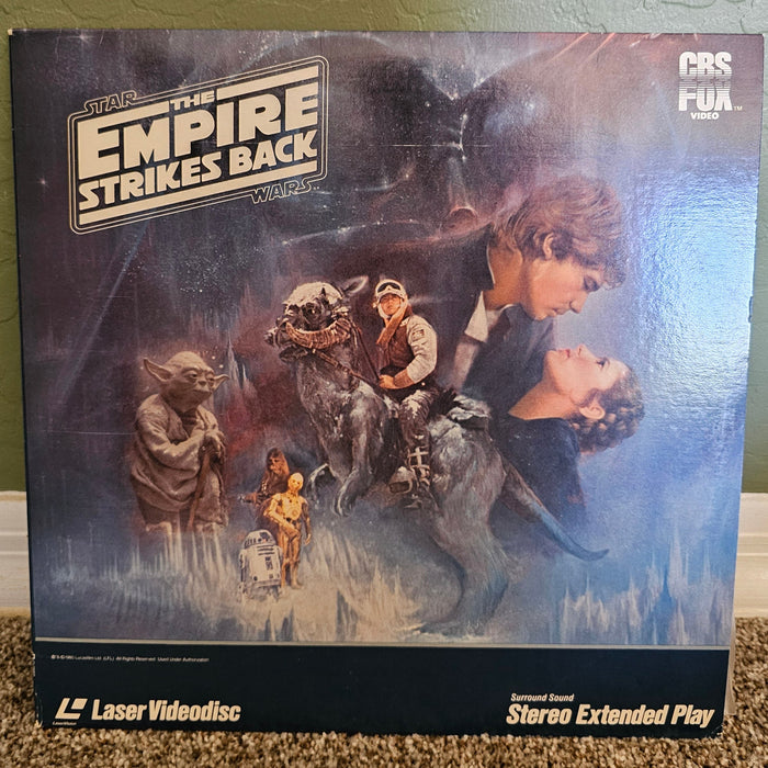 Star Wars The Empire Strikes Back Laserdisc Movie Surround Sound Stereo Extended Play (1980)-LaserDisc Movie-SpenCertified-vintage-refurbished-electronics