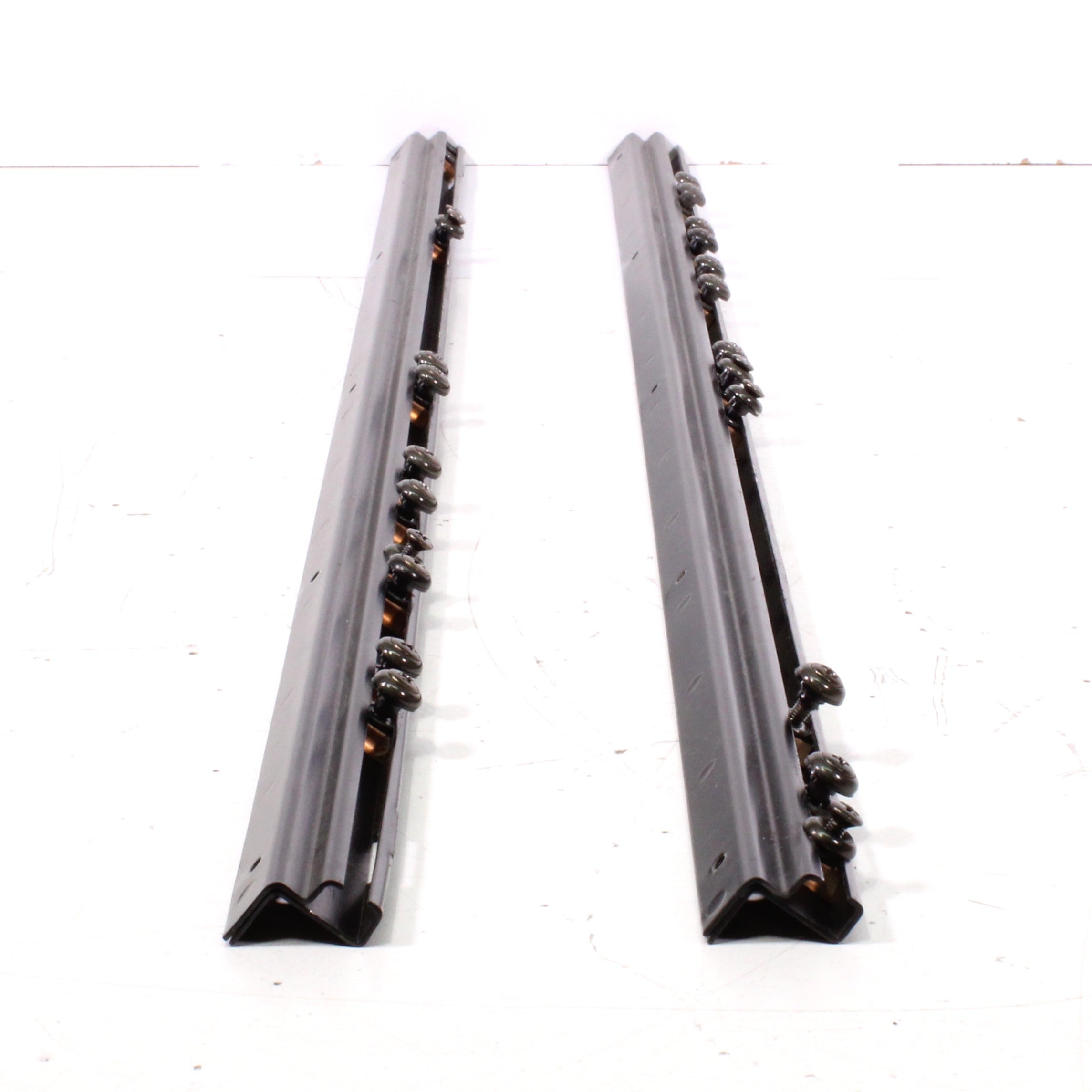 Steel Rack Rails AV Rack Mounts Brackets with Screws 31.75