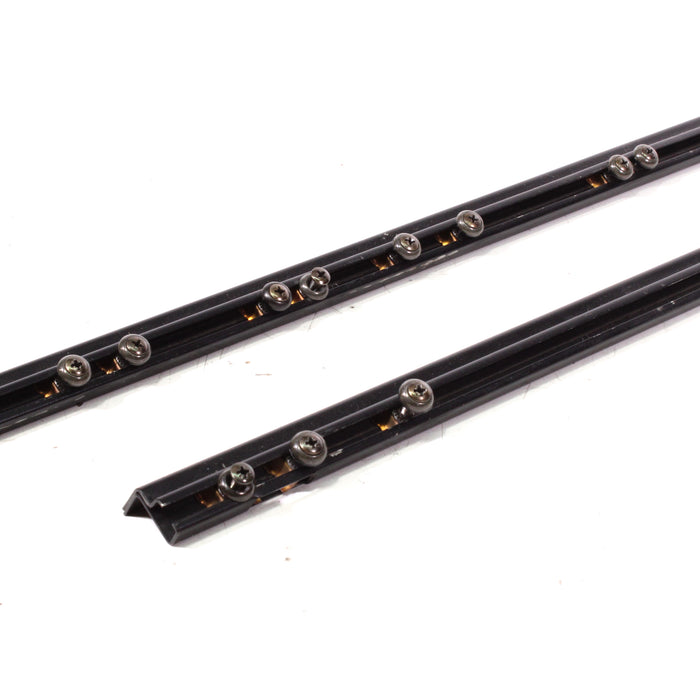 Steel Rack Rails AV Rack Mounts Brackets with Screws 31.75"-shelving-SpenCertified-vintage-refurbished-electronics