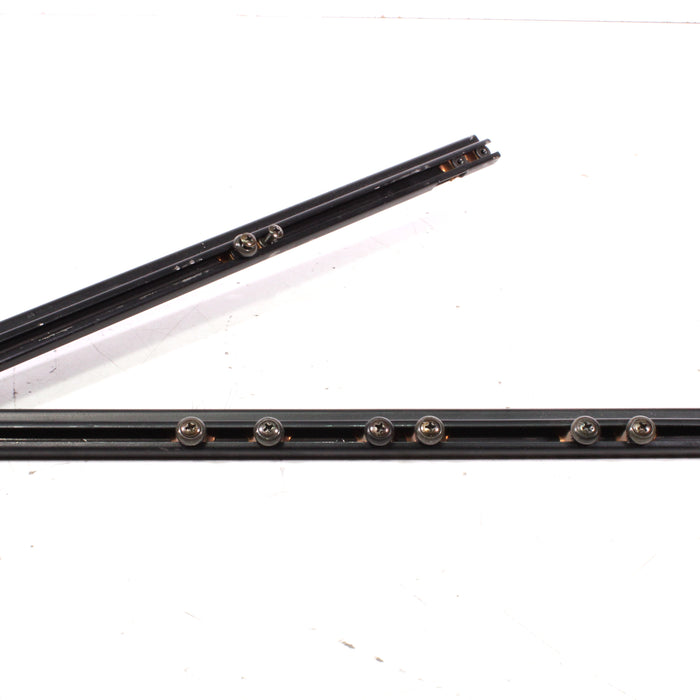 Steel Rack Rails AV Rack Mounts Brackets with Screws 31.75"-shelving-SpenCertified-vintage-refurbished-electronics