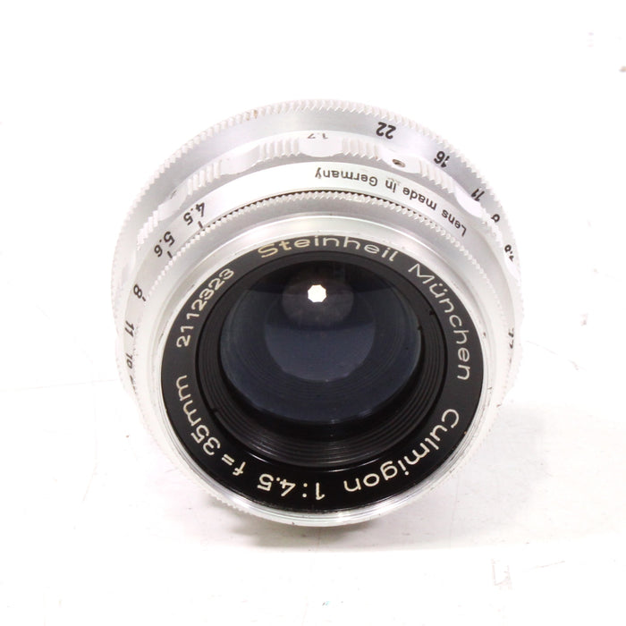 Steinheil Munchen Culmigon 35mm f/4.5 VL Camera Lens for Exakta or M42 Mount (1955)-Camera Lenses-SpenCertified-vintage-refurbished-electronics