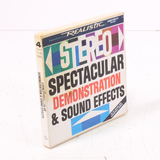 Stereo Spectacular Demonstration and Sound Effects Reel to Reel Tape 7" 1/4" 7½ IPS Audiophile Series 20 to 20,000 CPS-Reel-to-Reel Tape-SpenCertified-vintage-refurbished-electronics