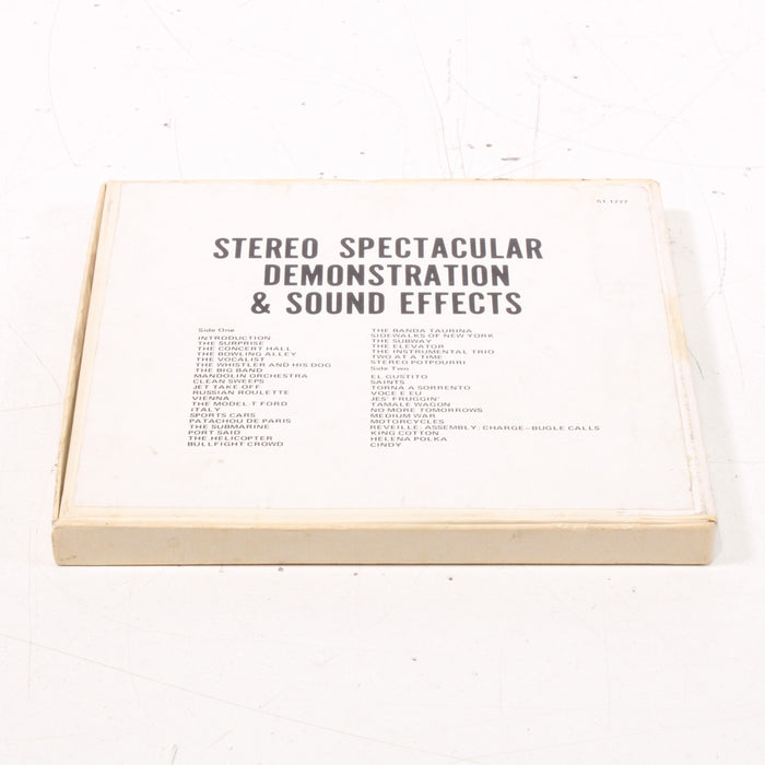Stereo Spectacular Demonstration and Sound Effects Reel to Reel Tape 7" 1/4" 7½ IPS Audiophile Series 20 to 20,000 CPS-Reel-to-Reel Tape-SpenCertified-vintage-refurbished-electronics