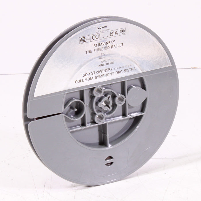 Stravinsky – The Firebird (Complete Ballet, 1910 Original Orchestration) Columbia Symphony Orchestra – Reel to Reel Tape 7" 1/4" 7½ IPS Columbia Stereo Tape-Reel-to-Reel Tape-SpenCertified-vintage-refurbished-electronics