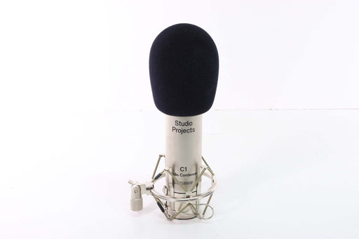 Studio Projects C1 Condenser Microphone (With Original Aluminum Case, Shockmount, and Foam Wind Shield)-Microphones-SpenCertified-vintage-refurbished-electronics