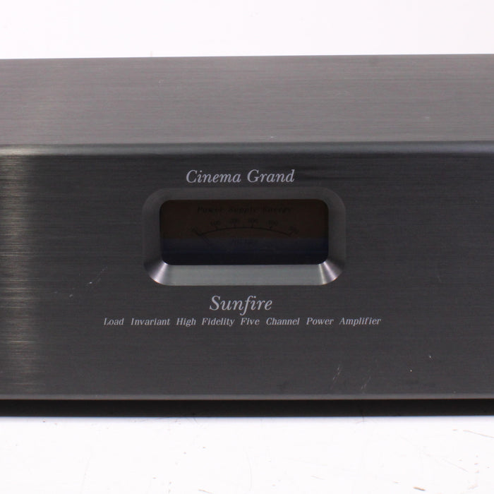 Sunfire Cinema Grand High Fidelity 5-Channel Power Amplifier 2001 (AS-IS)-Sound Processor-SpenCertified-vintage-refurbished-electronics