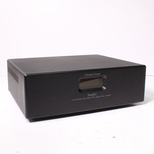 Sunfire Cinema Grand High Fidelity 5-Channel Power Amplifier 2001 (AS-IS)-Sound Processor-SpenCertified-vintage-refurbished-electronics
