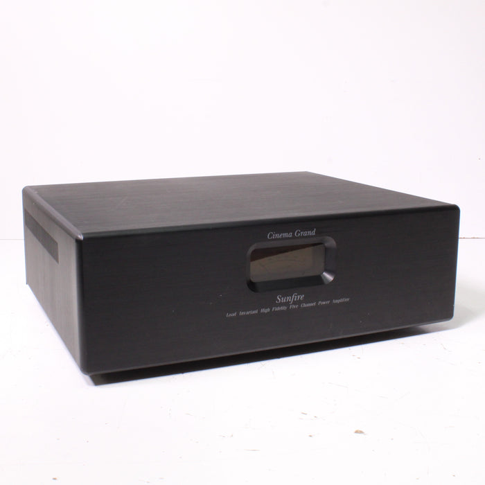 Sunfire Cinema Grand High Fidelity 5-Channel Power Amplifier 2001 (AS-IS)-Sound Processor-SpenCertified-vintage-refurbished-electronics