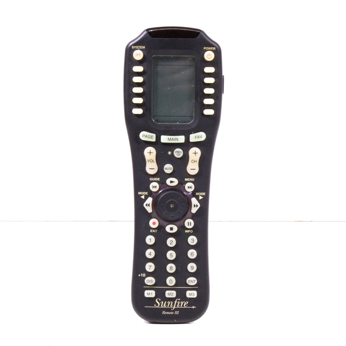 Sunfire III Remote Control for Cinema Seven Architect's Choice Power Amplifier-Remote Controls-SpenCertified-vintage-refurbished-electronics