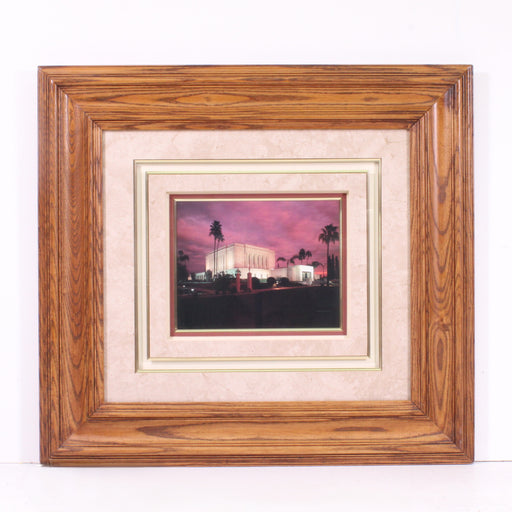 Sunset View Mesa, Arizona Temple Framed Photograph-Painting-SpenCertified-vintage-refurbished-electronics