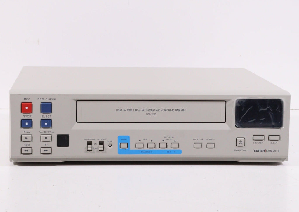 Super Circuits VCR1280 Time Lapse 1280 Hour VCR for Security System
