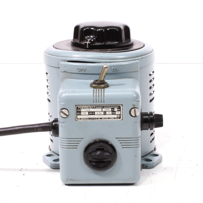 Superior Electric Powerstat 116B Variable Autotransformer Voltage Transformer-Voltage Transformers & Regulators-SpenCertified-vintage-refurbished-electronics