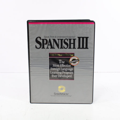 SyberVision Essential Spanish III 16 Cassette Tapes Collection-Cassette Tapes-SpenCertified-vintage-refurbished-electronics