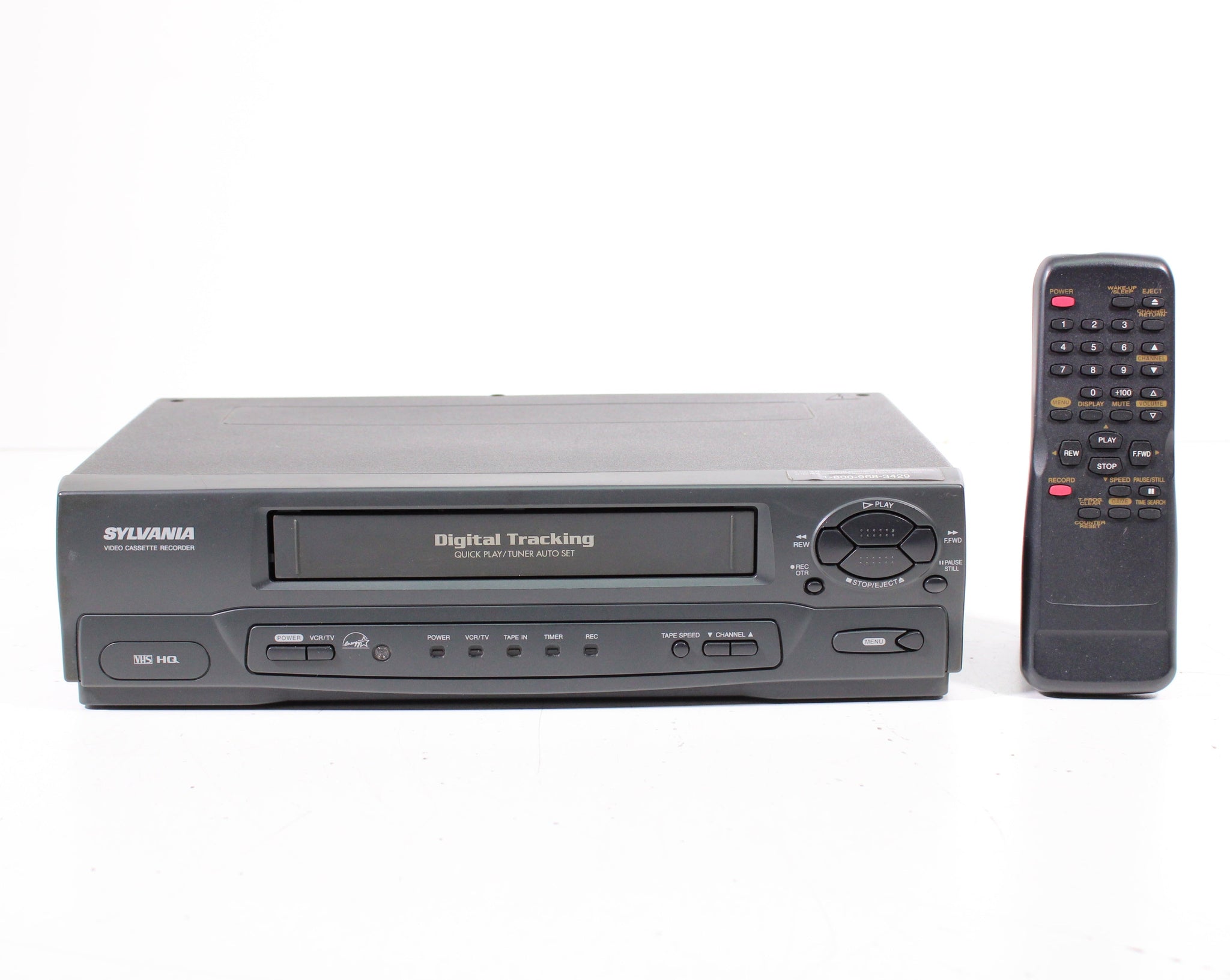 Sylvania 6220VA VCR Video Cassette Recorder with Digital Recording 