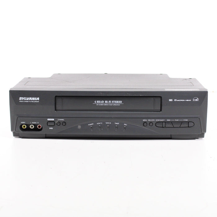 Sylvania 6260VD 4-Head Hi-Fi Stereo VCR Video Cassette Recorder-VCRs-SpenCertified-vintage-refurbished-electronics