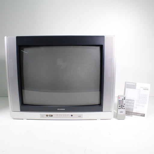 Sylvania 6427GG 27" CRT Tube TV Retro Gaming Television S-Video, Component (2007)-Televisions-SpenCertified-vintage-refurbished-electronics