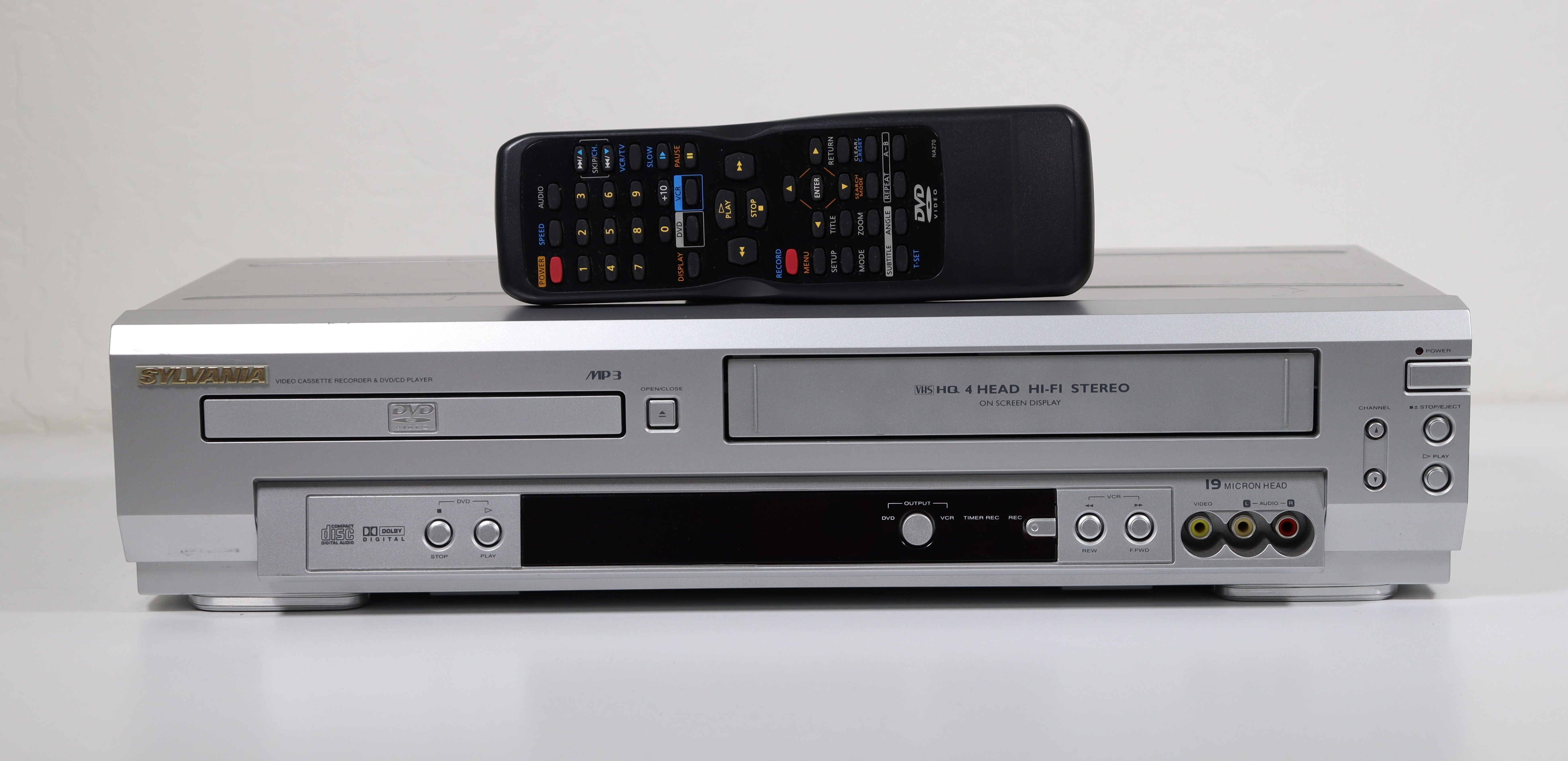 Sylvania DVD popular and VCR player