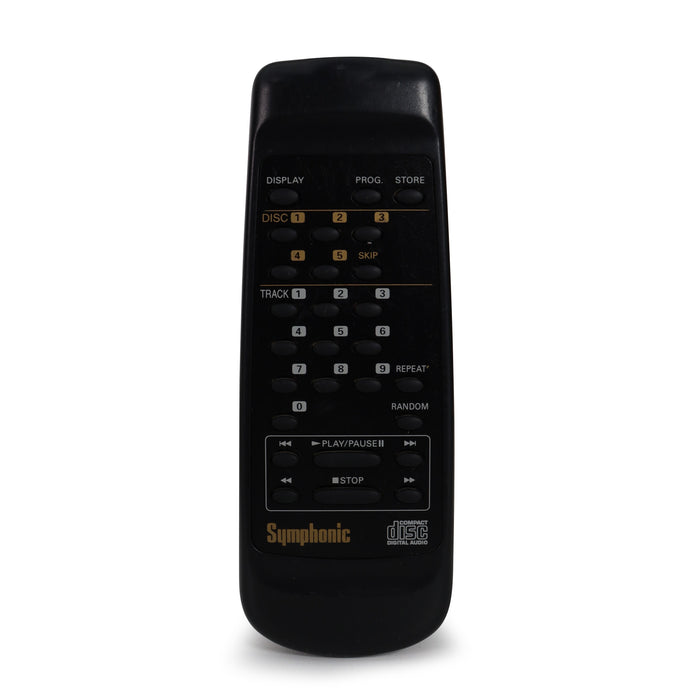 Symphonic N9170UD CD Player Remote Control-Remote-SpenCertified-refurbished-vintage-electonics