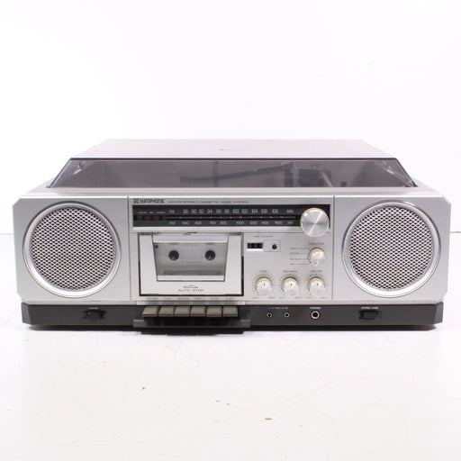 Symphonic RPC-6000 AM/FM Stereo Receiver with Cassette Deck and Record Player-Turntables & Record Players-SpenCertified-vintage-refurbished-electronics