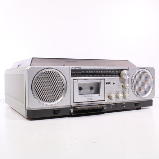 Symphonic RPC-6000 AM/FM Stereo Receiver with Cassette Deck and Record Player-Turntables & Record Players-SpenCertified-vintage-refurbished-electronics