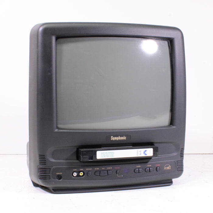 Symphonic SC3913 13-Inch Digital Tracking CRT TV/VCR Combo (1999) AS-IS-Televisions-SpenCertified-vintage-refurbished-electronics