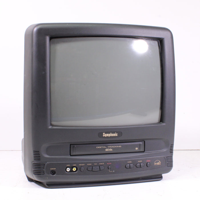 Symphonic SC3913 13-Inch Digital Tracking CRT TV/VCR Combo (1999) AS-IS-Televisions-SpenCertified-vintage-refurbished-electronics