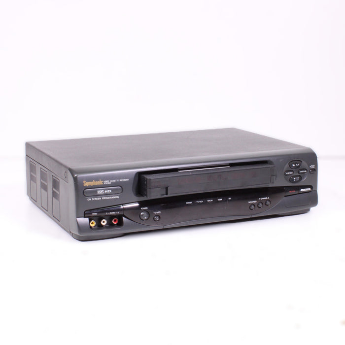 Symphonic SE436D VCR VHS Player 4-Head Hi-Fi Stereo Auto Tracking-VCRs-SpenCertified-vintage-refurbished-electronics