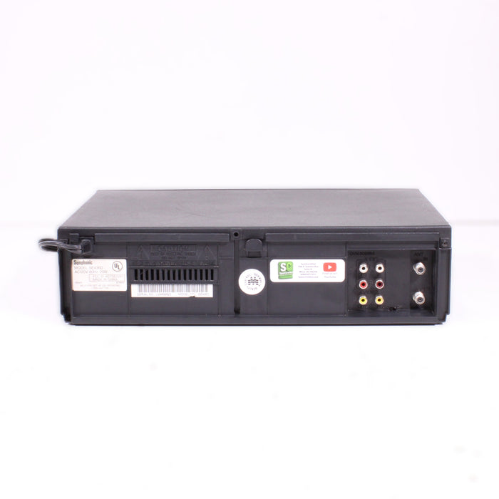 Symphonic SE436D VCR VHS Player 4-Head Hi-Fi Stereo Auto Tracking-VCRs-SpenCertified-vintage-refurbished-electronics