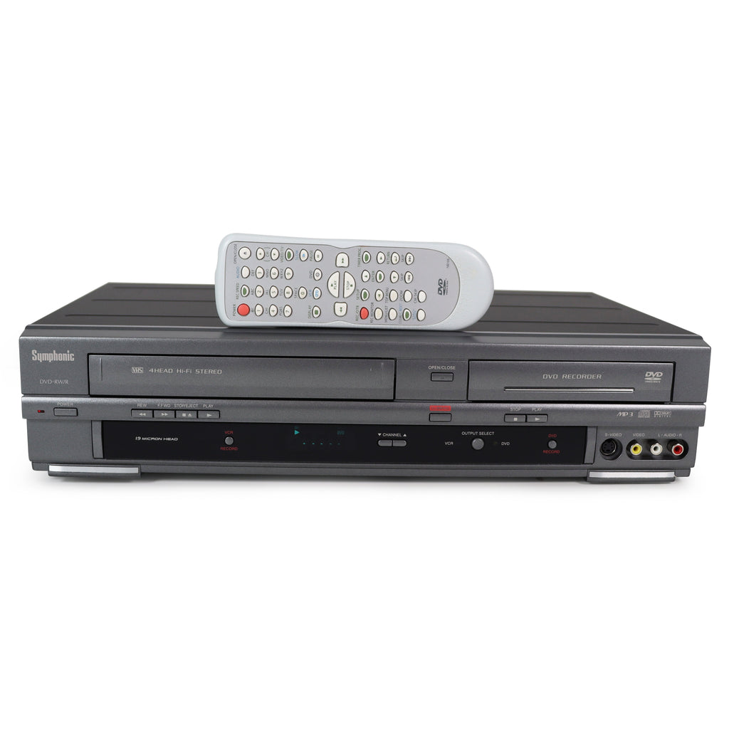 Symphonic Video Cassette Recorder DVD 2024 Player