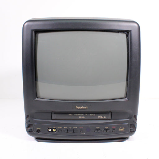 Symphonic SSC139V 13" CRT Television TV VCR Combo (EATS TAPES)-Televisions-SpenCertified-vintage-refurbished-electronics