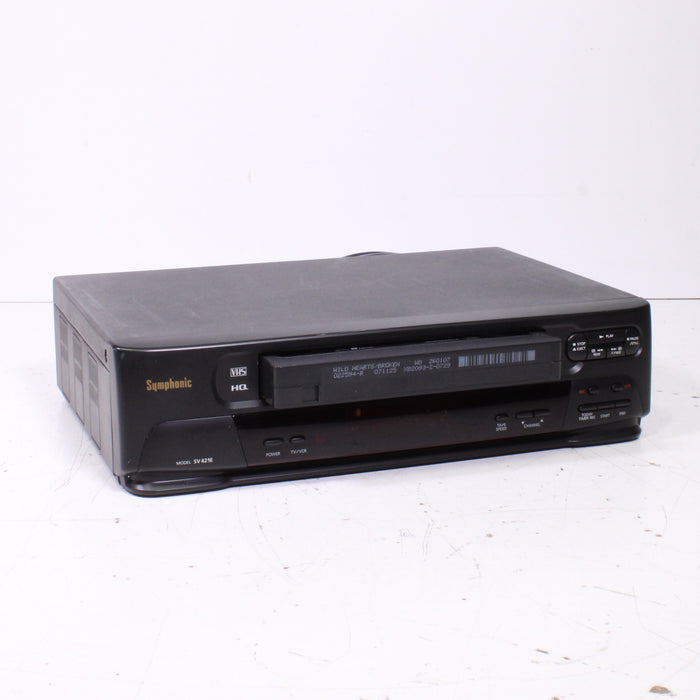 Symphonic SV421E 4-Head Hi-Fi Stereo VCR VHS Player Recorder-VCRs-SpenCertified-vintage-refurbished-electronics