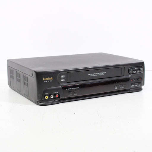 Symphonic SV431E 4-Head Hi-Fi Stereo VCR VHS Player Recorder-VCRs-SpenCertified-vintage-refurbished-electronics