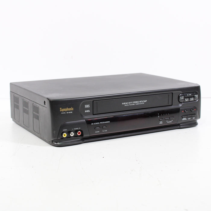 Symphonic SV431E 4-Head Hi-Fi Stereo VCR VHS Player Recorder-VCRs-SpenCertified-vintage-refurbished-electronics