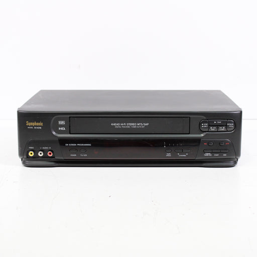 Symphonic SV431E 4-Head Hi-Fi Stereo VCR VHS Player Recorder-VCRs-SpenCertified-vintage-refurbished-electronics