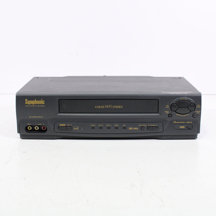 Symphonic VR-701 4-Head Hi-Fi Stereo VCR Video Cassette Recorder-VCRs-SpenCertified-vintage-refurbished-electronics