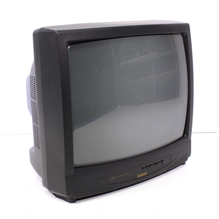 Symphonic WF-1901 19” CRT Television Retro Color Tube TV RF (2001)-Televisions-SpenCertified-vintage-refurbished-electronics