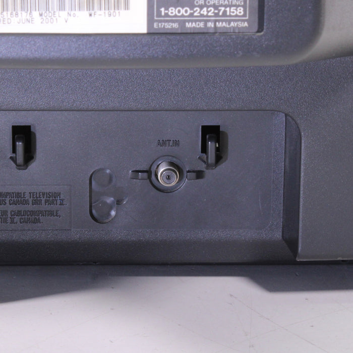 Symphonic WF-1901 19” CRT Television Retro Color Tube TV RF (2001)-Televisions-SpenCertified-vintage-refurbished-electronics