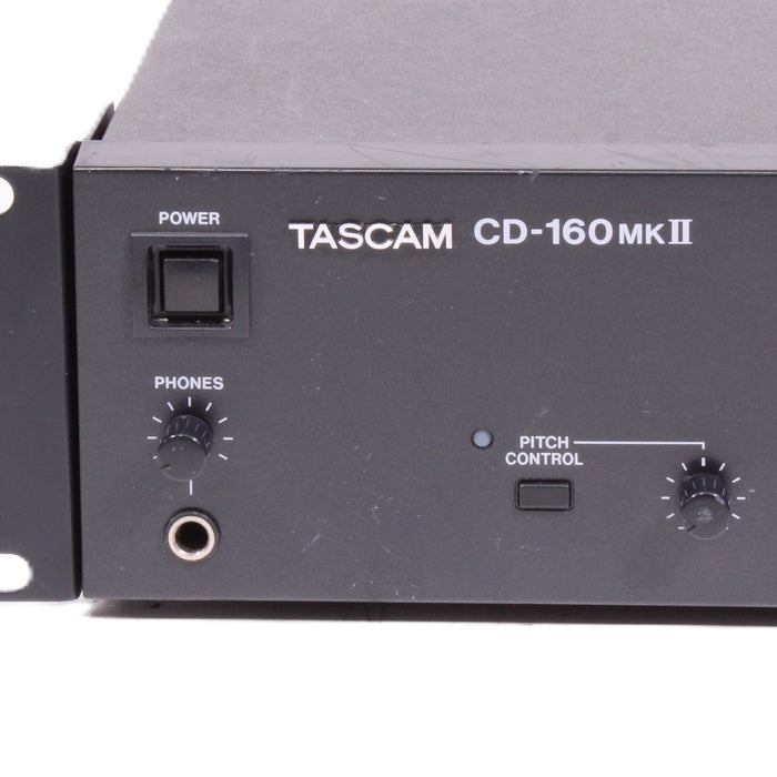 TASCAM CD-160MKII Professional CD Player Rack Mount (2007)-Electronics-SpenCertified-vintage-refurbished-electronics